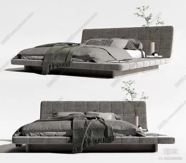 3ds Max Files – Model – 5 – Bed Model – 1 – Bed Model by S?u t?m