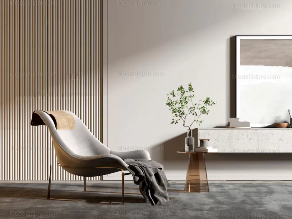 3ds Max Files – Model – 8 – Chair Model – 5 – Chair model by Phong Ngu