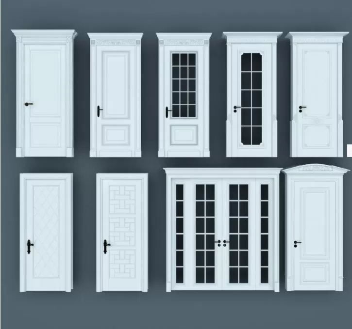3ds Max Files – Model – 9 – Door – 1 – Door Model by x