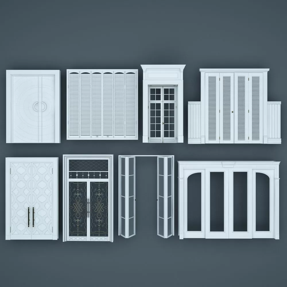 3ds Max Files – Model – 9 – Door – 6 – Door Model by x