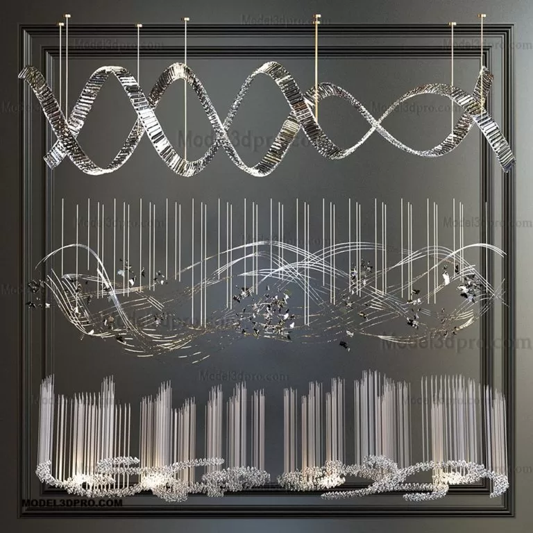 3ds Max Files – Model – 27 – Light Model – 4 – Dangling Light – 15 – Light Model by Minh Nguyen