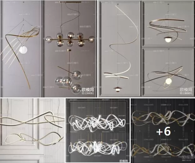 3ds Max Files – Model – 27 – Light Model – 4 – Dangling Light – 19 – Light Model by Minh Nguyen