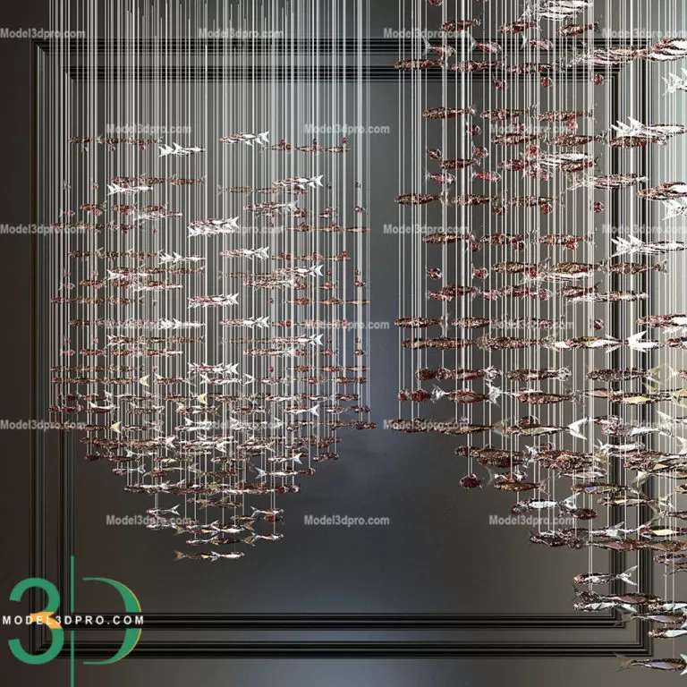 3ds Max Files – Model – 27 – Light Model – 4 – Dangling Light – 7 – Light Model by Minh Nguyen