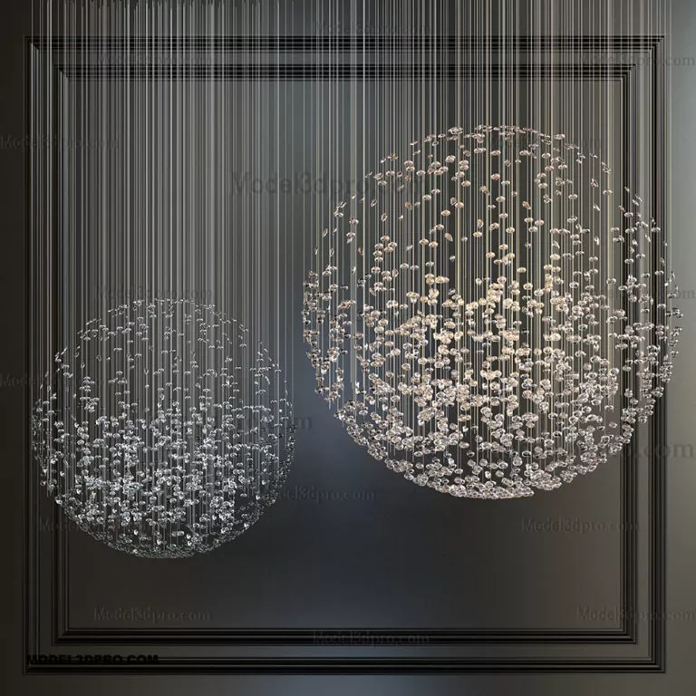 3ds Max Files – Model – 27 – Light Model – 4 – Dangling Light – 8 – Light Model by Minh Nguyen