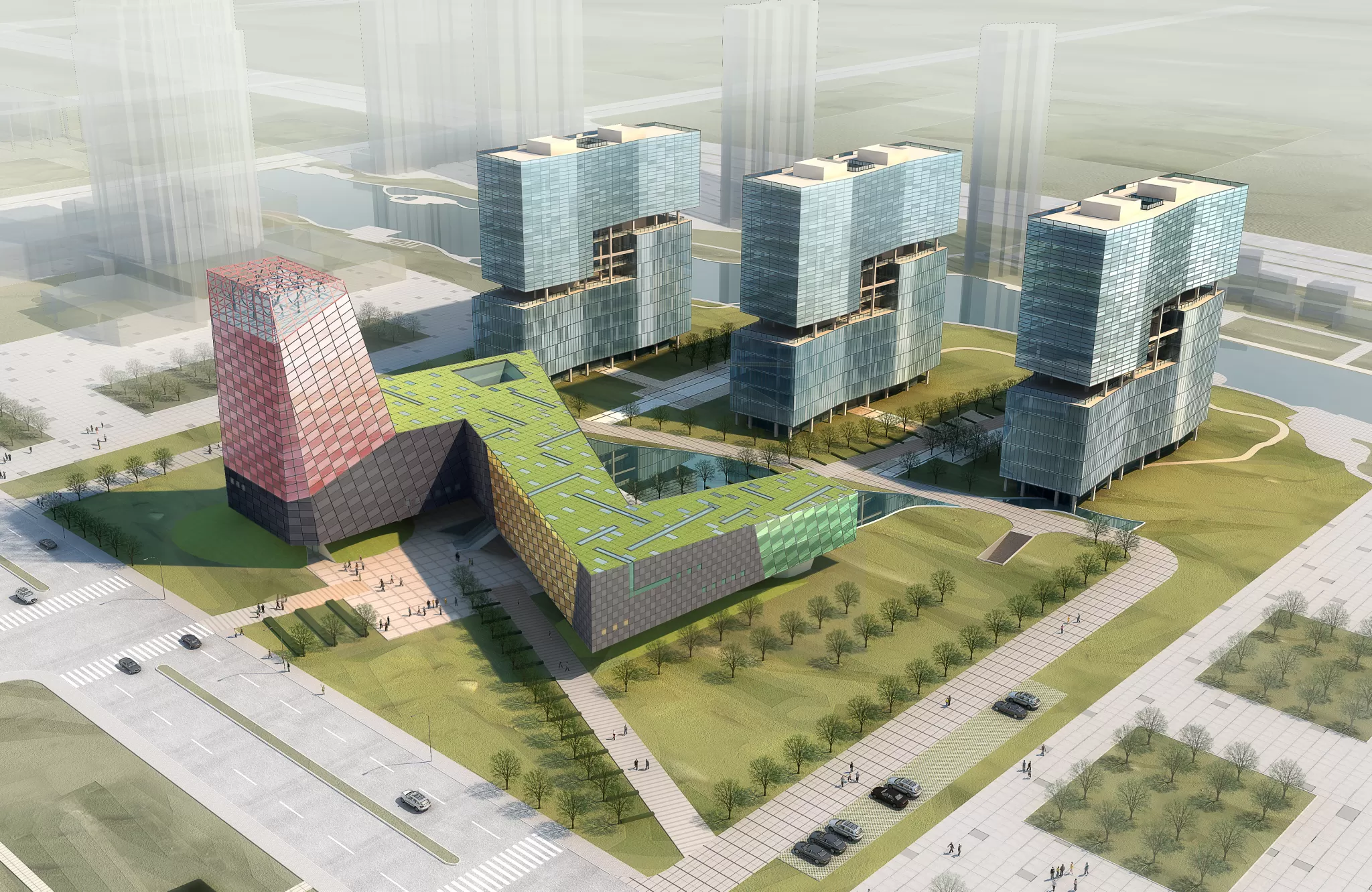 3ds Max Files – Scene – Exterior Scene – 13 – Exterior Scene by Phong Ngu