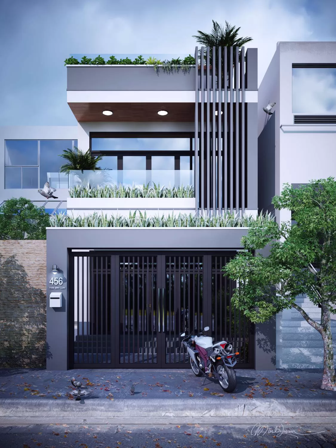 3ds Max Files – Scene – Exterior Scene – 7 – Exterior Scene by Phong Ngu