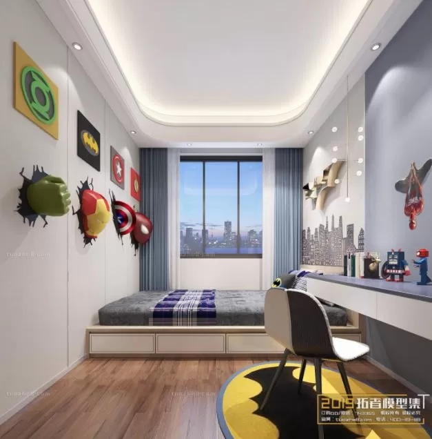 3ds Max Files – Scene – Interior scene – 1 – Childroom Scene – 12 – Childroom by PHÒNG TR? EM