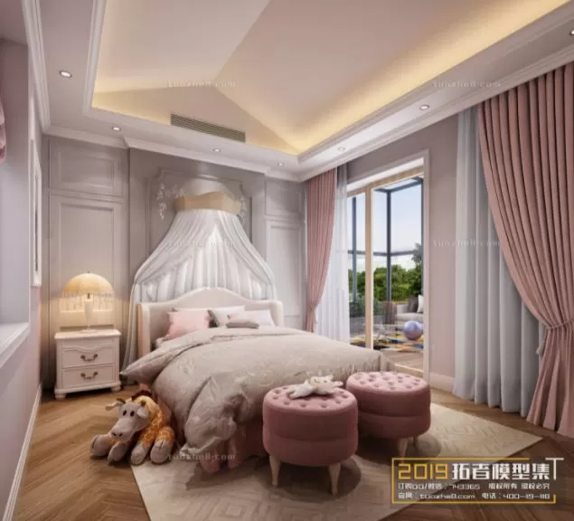 3ds Max Files – Scene – Interior scene – 1 – Childroom Scene – 3 – Childroom by PHÒNG TR? EM