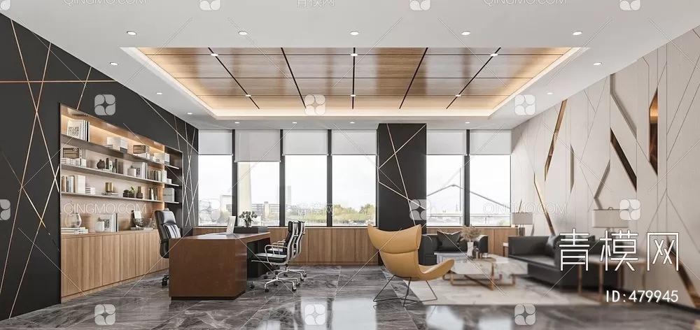 3ds Max Files – Scene – Interior scene – 10 – Office Scene – 13 – Office Scene by D??ng Bùi