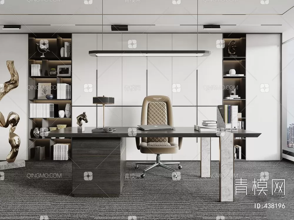 3ds Max Files – Scene – Interior scene – 10 – Office Scene – 7 – Office Scene by D??ng Bùi