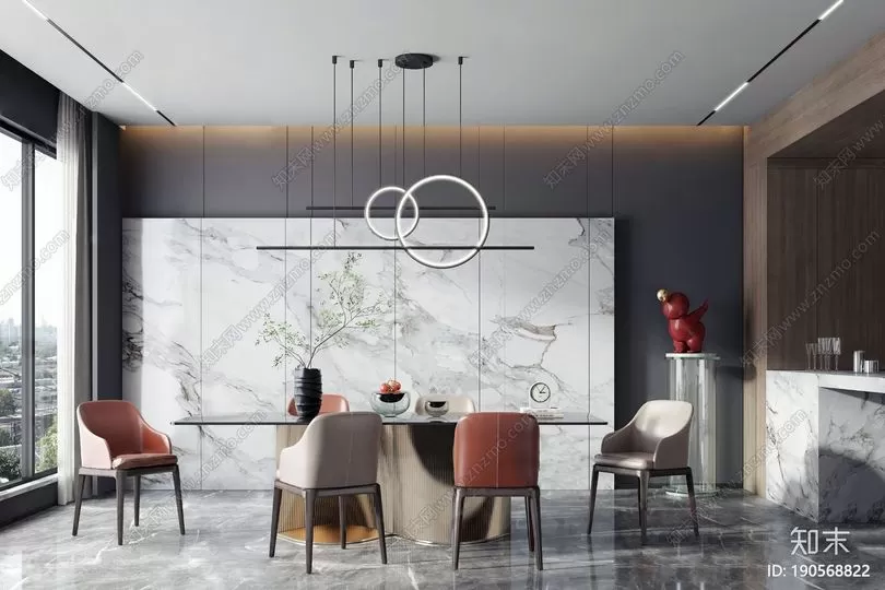 3ds Max Files – Scene – Interior scene – 13 – Dinningroom Scene – 1 – Dinningroom Scene by Phong Ngu