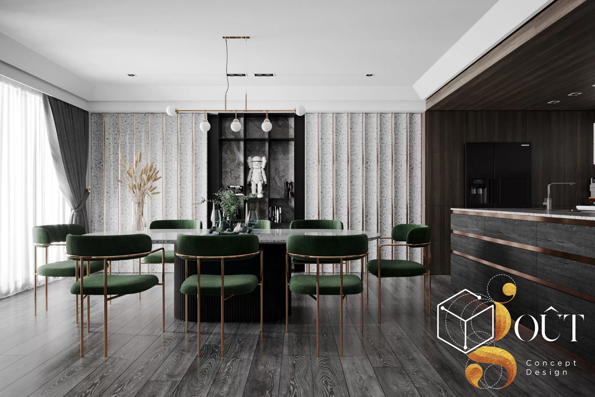3ds Max Files – Scene – Interior scene – 13 – Dinningroom Scene – 3 – Dinningroom Scene by Phong Ngu