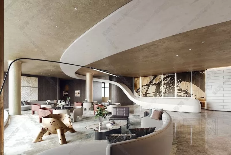 3ds Max Files – Scene – Interior scene – 14 – Foyer Scene – 1 – Foyer Scene By Gray Studjo