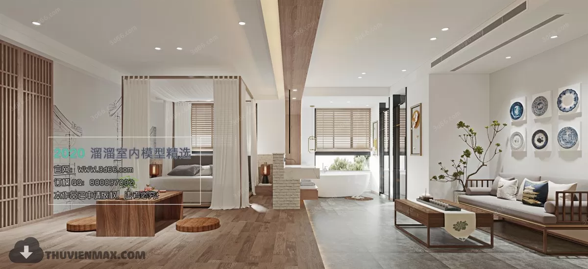 3ds Max Files – Scene – Interior scene – 17 – Hotel Scene – 20 – Hotel Scene by Huy Le