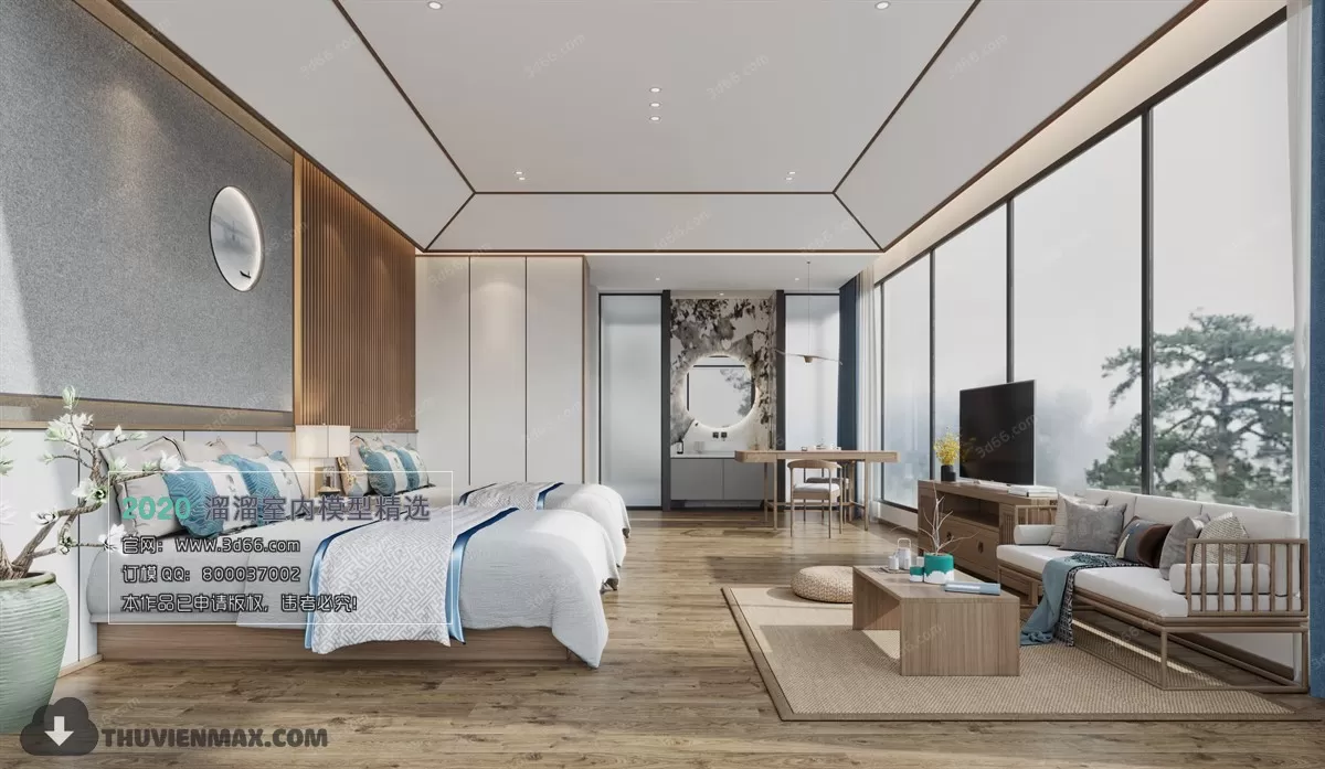 3ds Max Files – Scene – Interior scene – 17 – Hotel Scene – 22 – Hotel Scene by Huy Le