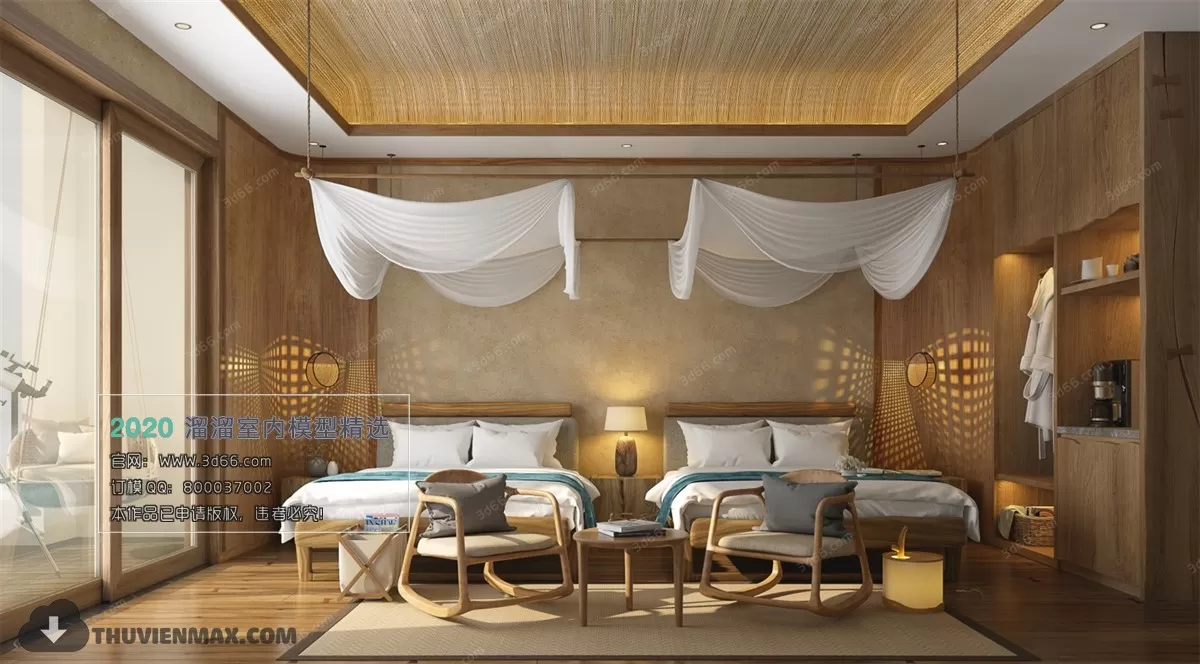 3ds Max Files – Scene – Interior scene – 17 – Hotel Scene – 33 – Hotel Scene by Huy Le