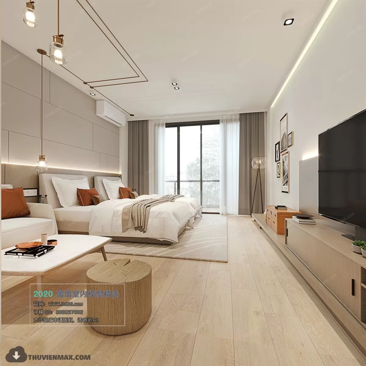 3ds Max Files – Scene – Interior scene – 17 – Hotel Scene – 7 – Hotel Scene by Huy Le