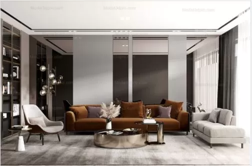 3ds Max Files – Scene – Interior scene – 5 – Livingroom Scene – 32 – Livingroom Scene By Arc Cao Son