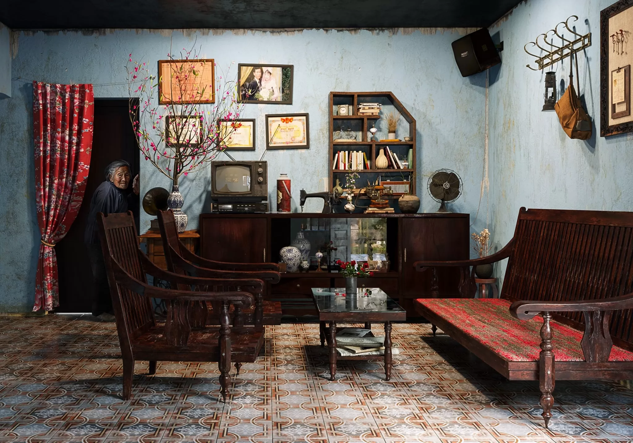 3ds Max Files – Scene – Interior scene – 5 – Livingroom Scene – 46 – Livingroom Scene By Arc Cao Son