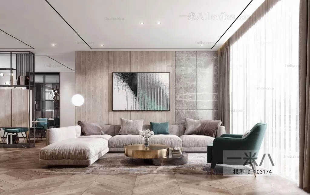 3ds Max Files – Scene – Interior scene – 5 – Livingroom Scene – 62 – Livingroom Scene By Arc Cao Son