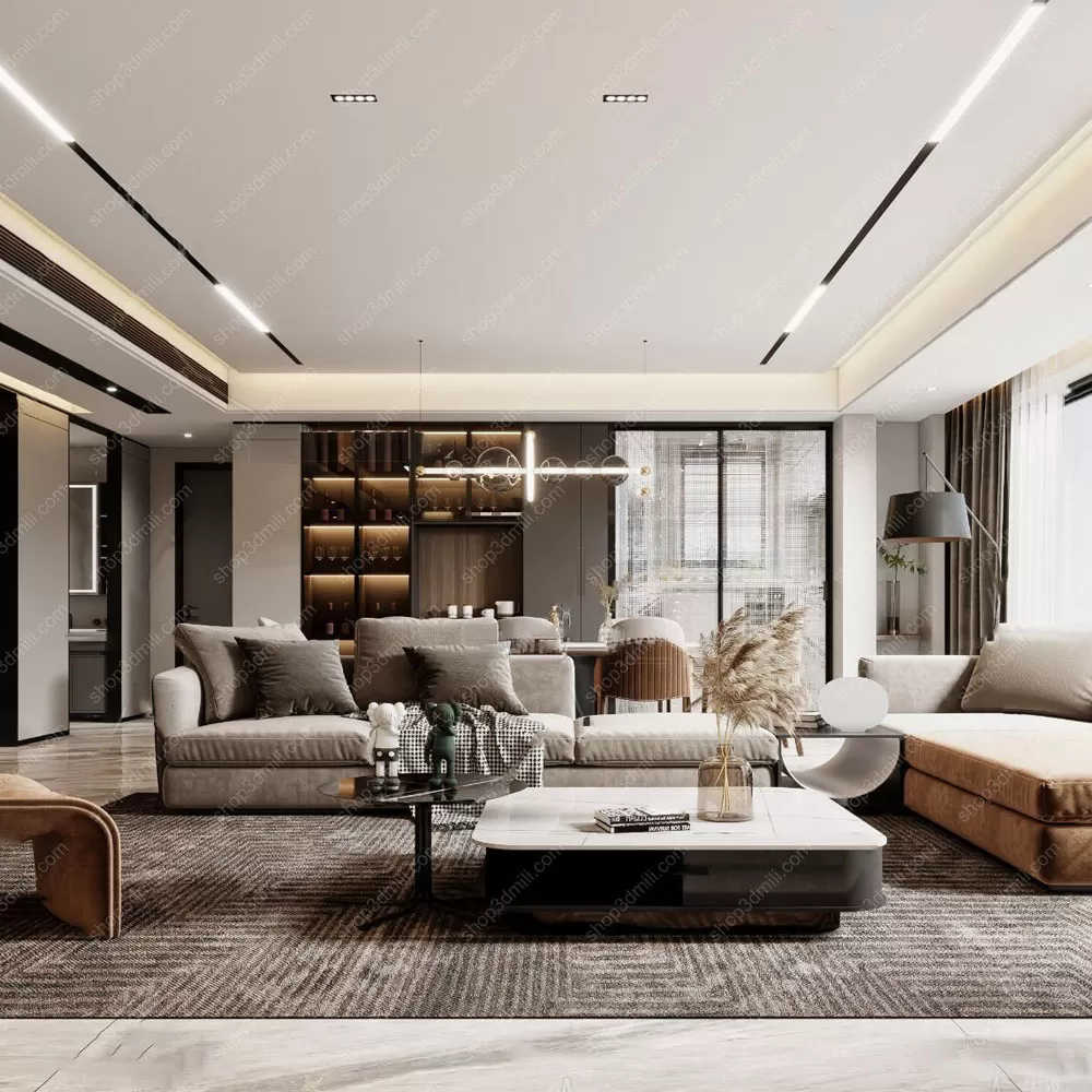 3ds Max Files – Scene – Interior scene – 5 – Livingroom Scene – 80 – Livingroom Scene By Duy Chi Nghia