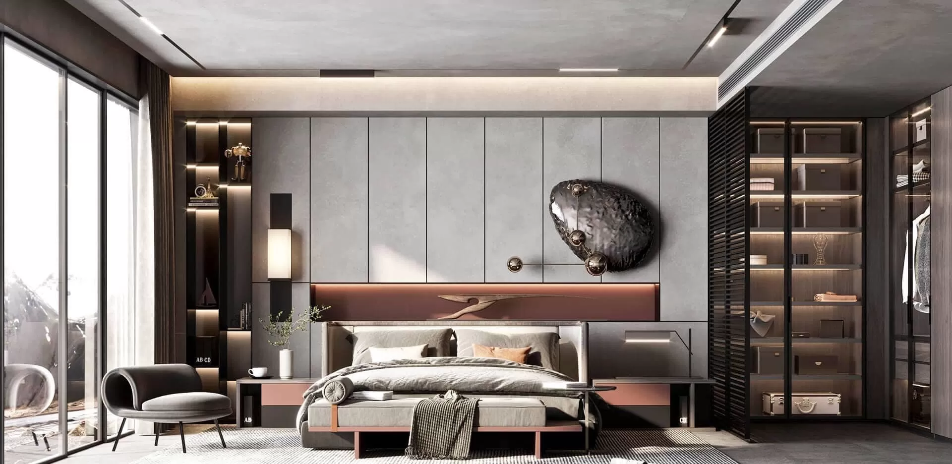 3ds Max Files – Scene – Interior scene – 7 – Bedroom Scene – 10 – Bedroom Scene By Gray Studjo