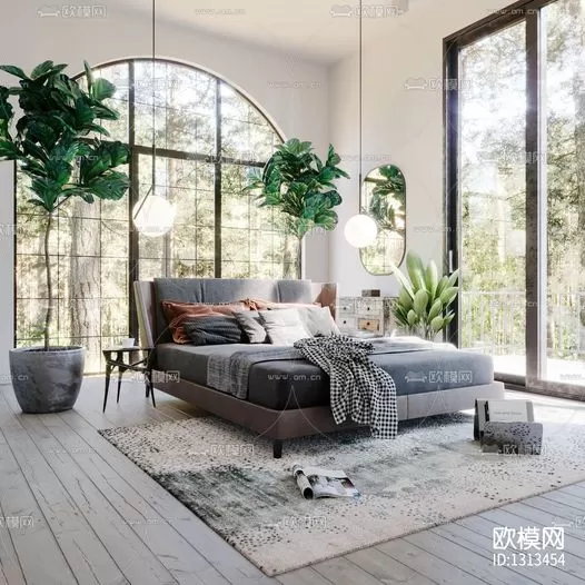 3ds Max Files – Scene – Interior scene – 7 – Bedroom Scene – 8 – Bedroom Scene By HuyHieuLee