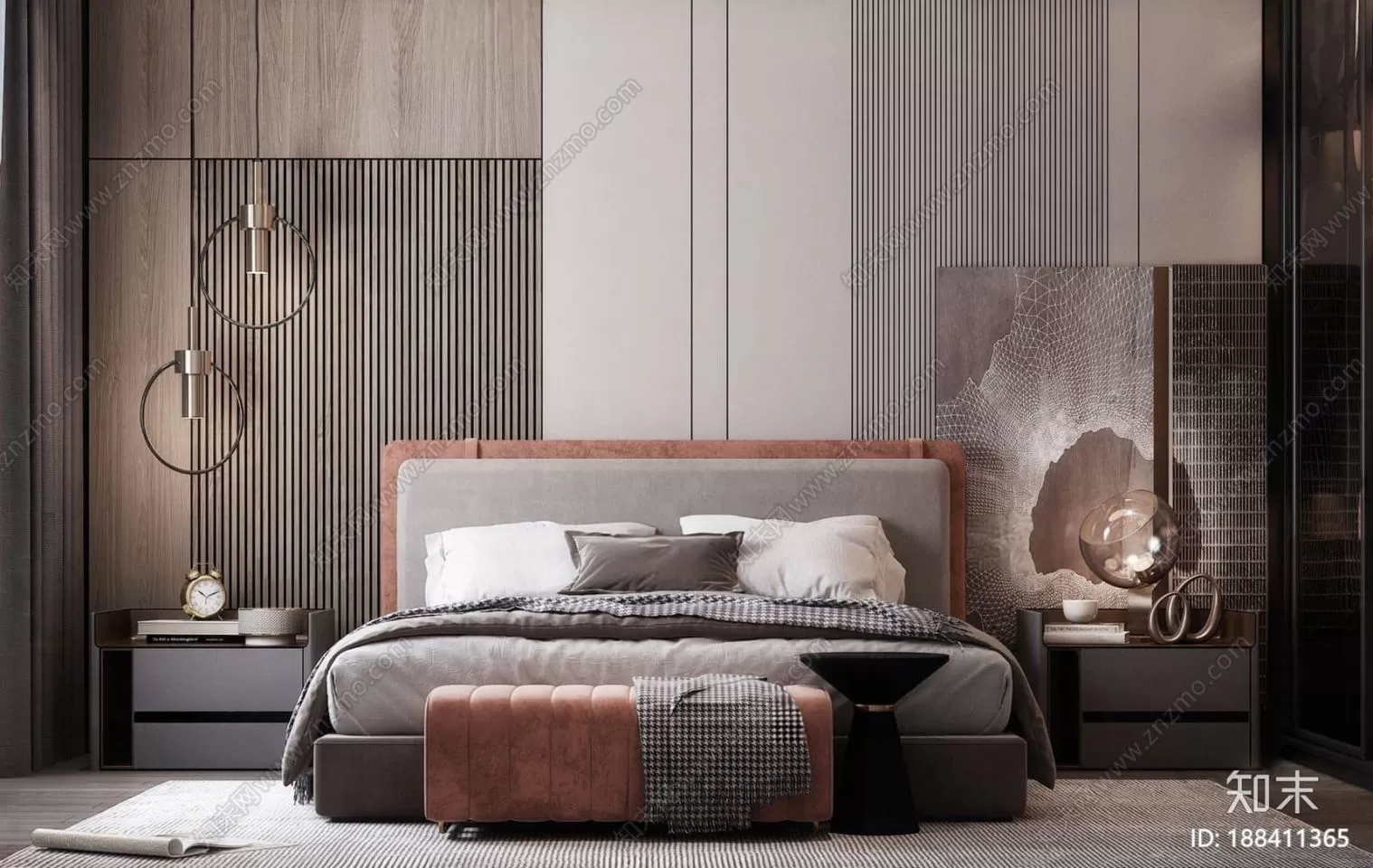 3ds Max Files – Scene – Interior scene – 7 – Bedroom Scene – 9 – Bedroom Scene By Gray Studjo