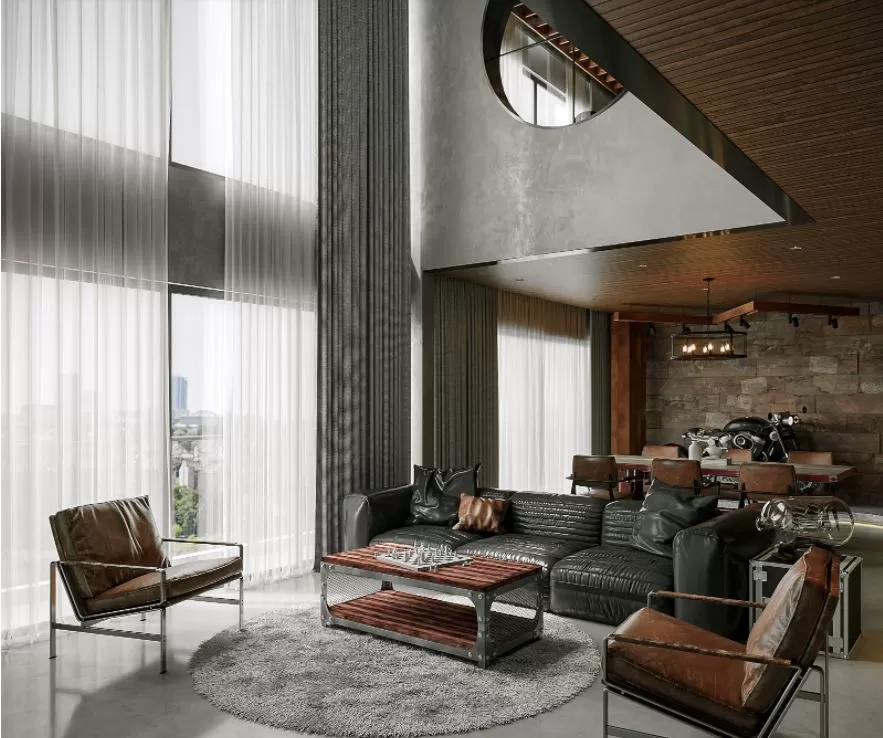 3ds Max Files – Scene – Interior scene – 8 – Loft Scene – 1 – Loft Scene by Quang Hieu