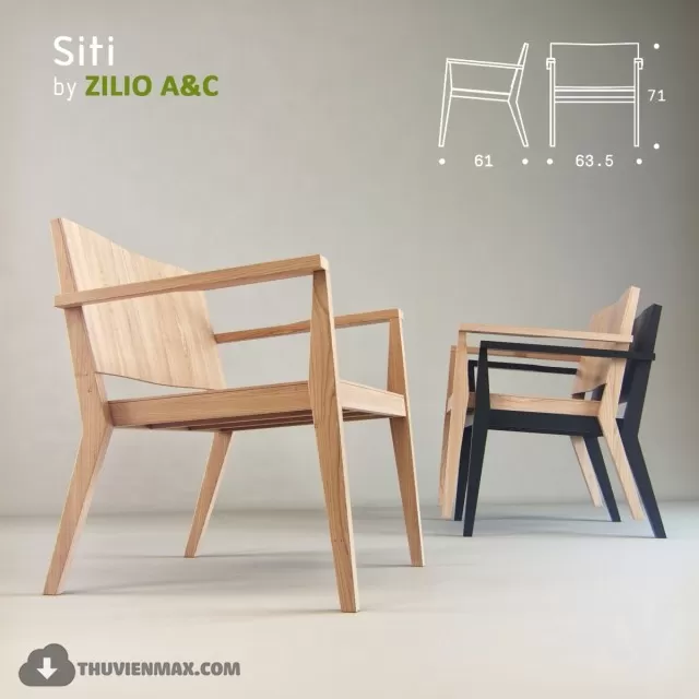 CHAIR – ARMCHAIR – 3DSKY – 322