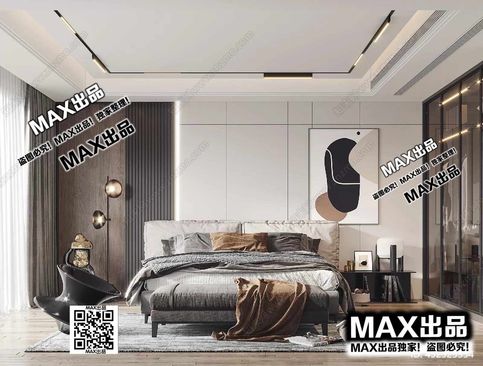 3DS MAX SCENES – LIVING ROOM – 003