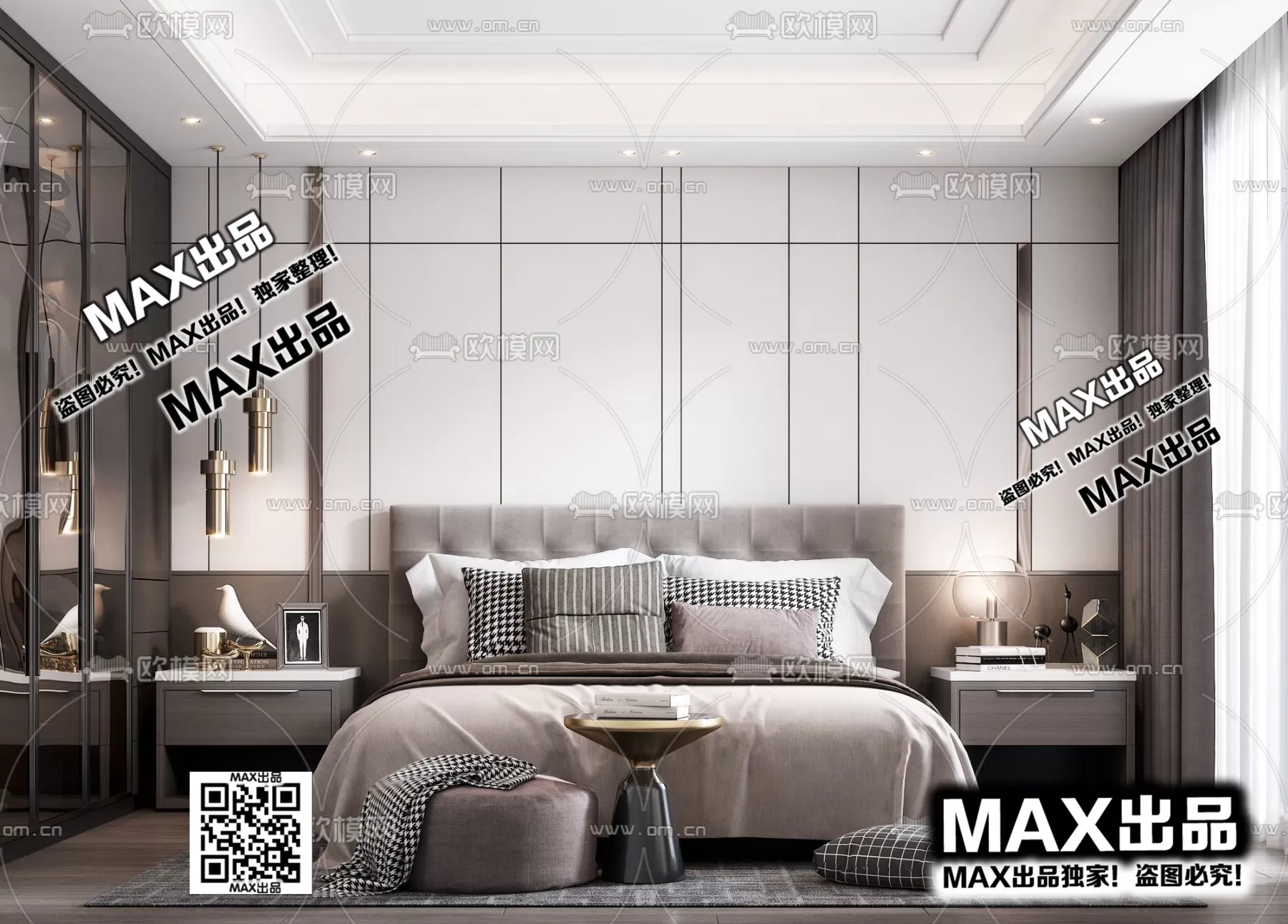 3DS MAX SCENES – LIVING ROOM – 005