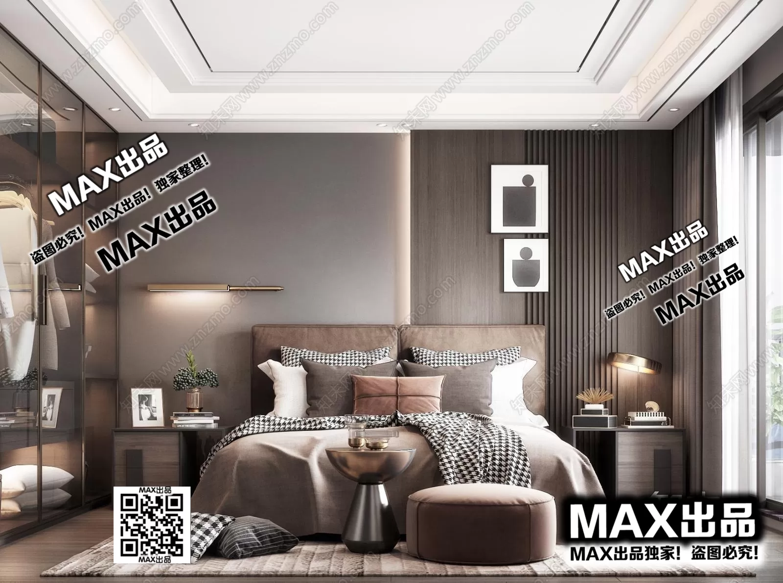3DS MAX SCENES – LIVING ROOM – 007