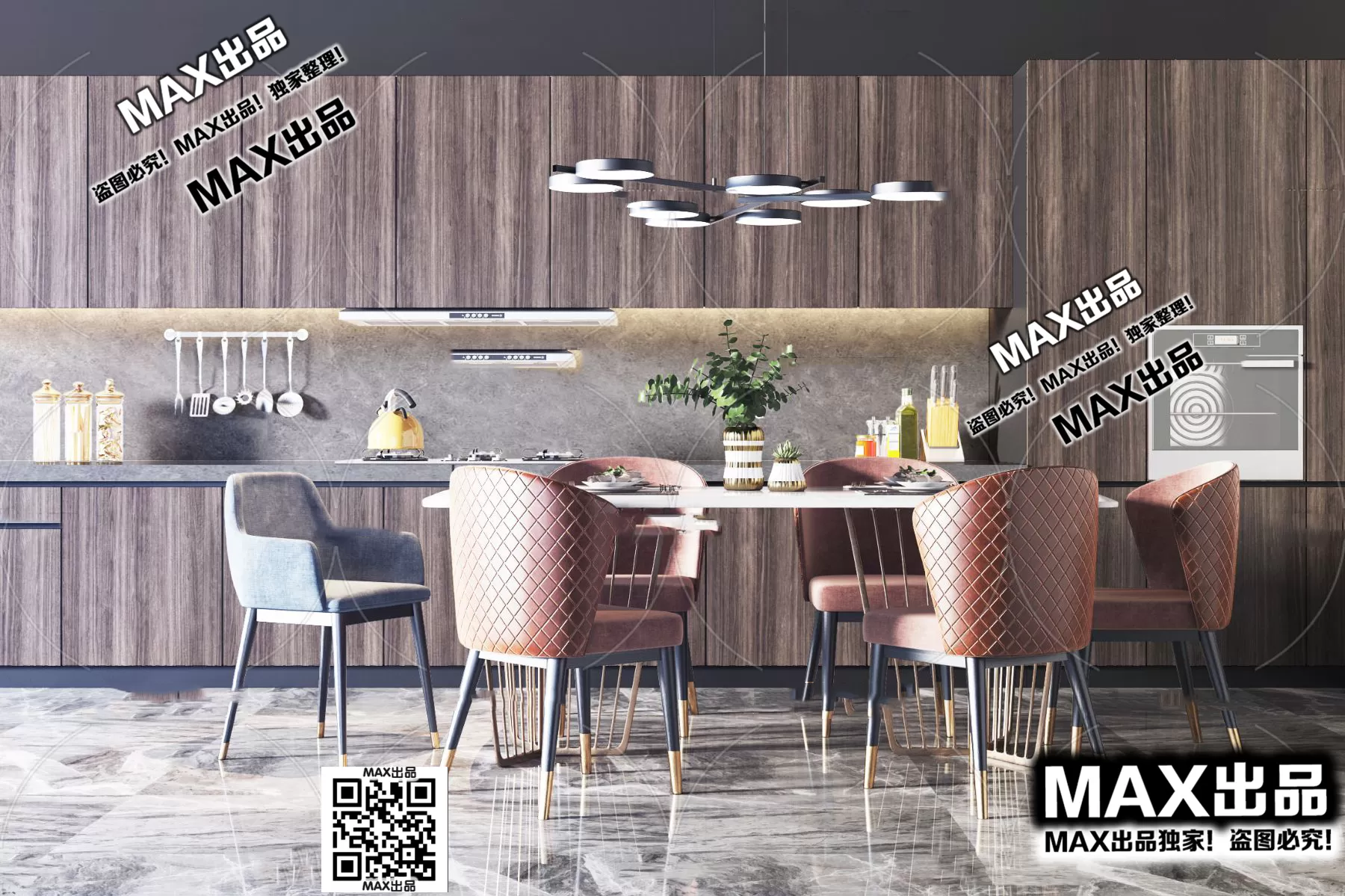 3DS MAX SCENES – LIVING ROOM – 021