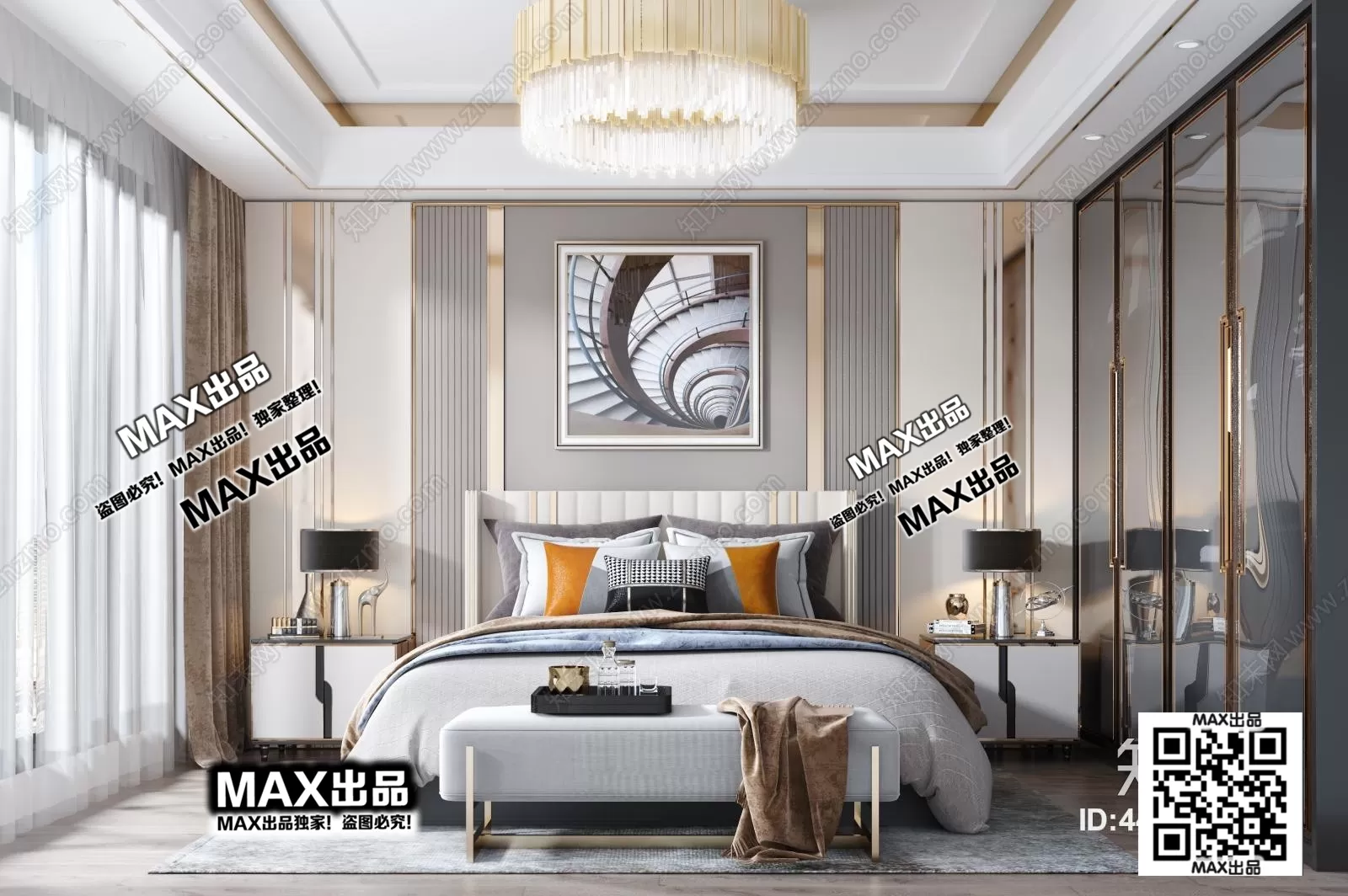 3DS MAX SCENES – LIVING ROOM – 024