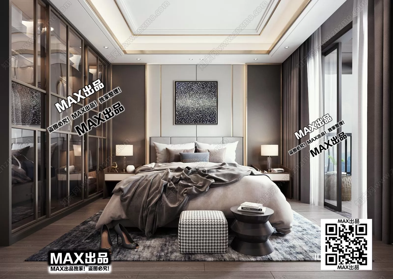 3DS MAX SCENES – LIVING ROOM – 036