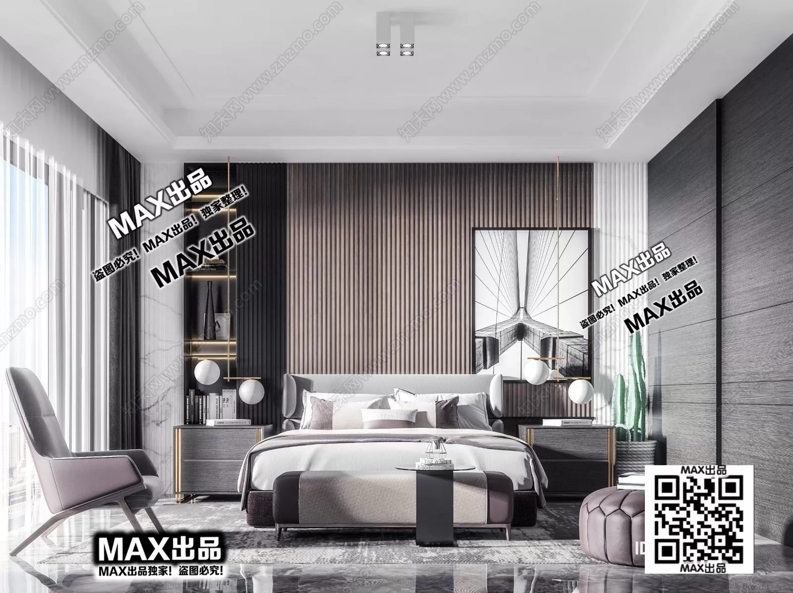 3DS MAX SCENES – LIVING ROOM – 041