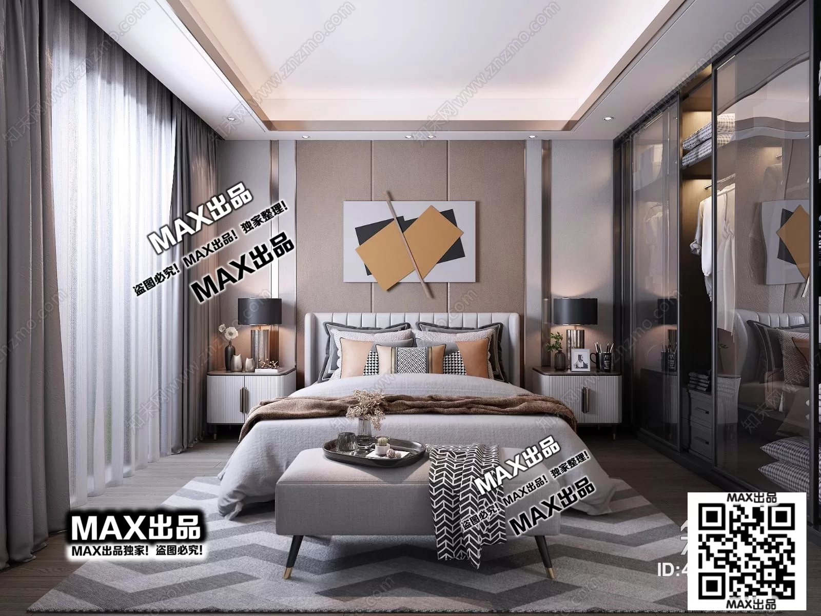 3DS MAX SCENES – LIVING ROOM – 043