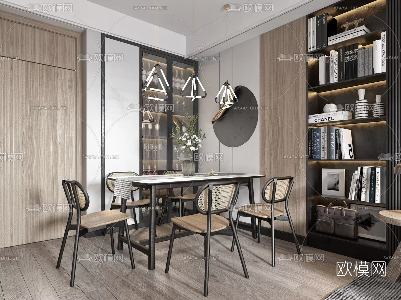 3DS MAX SCENES – LIVING ROOM – 082