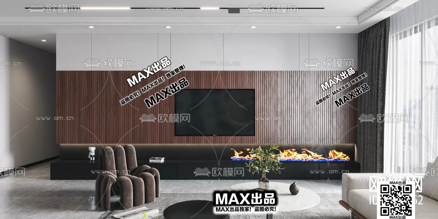 3DS MAX SCENES – LIVING ROOM – 143