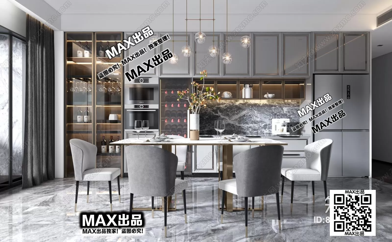 3DS MAX SCENES – LIVING ROOM – 144
