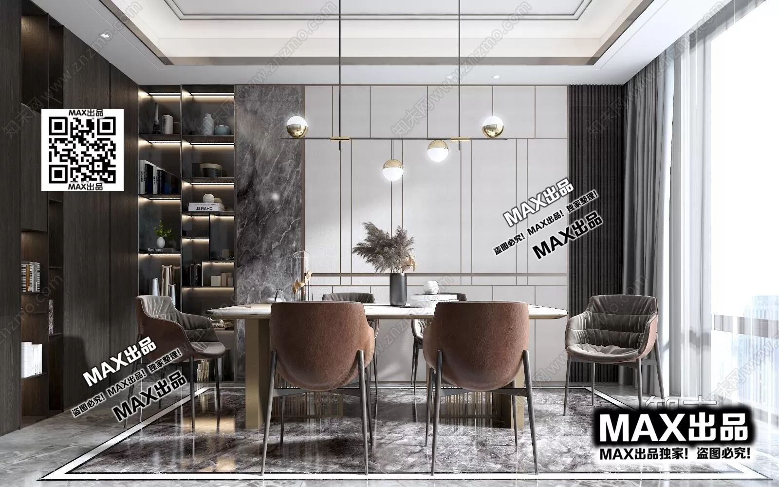 3DS MAX SCENES – LIVING ROOM – 145