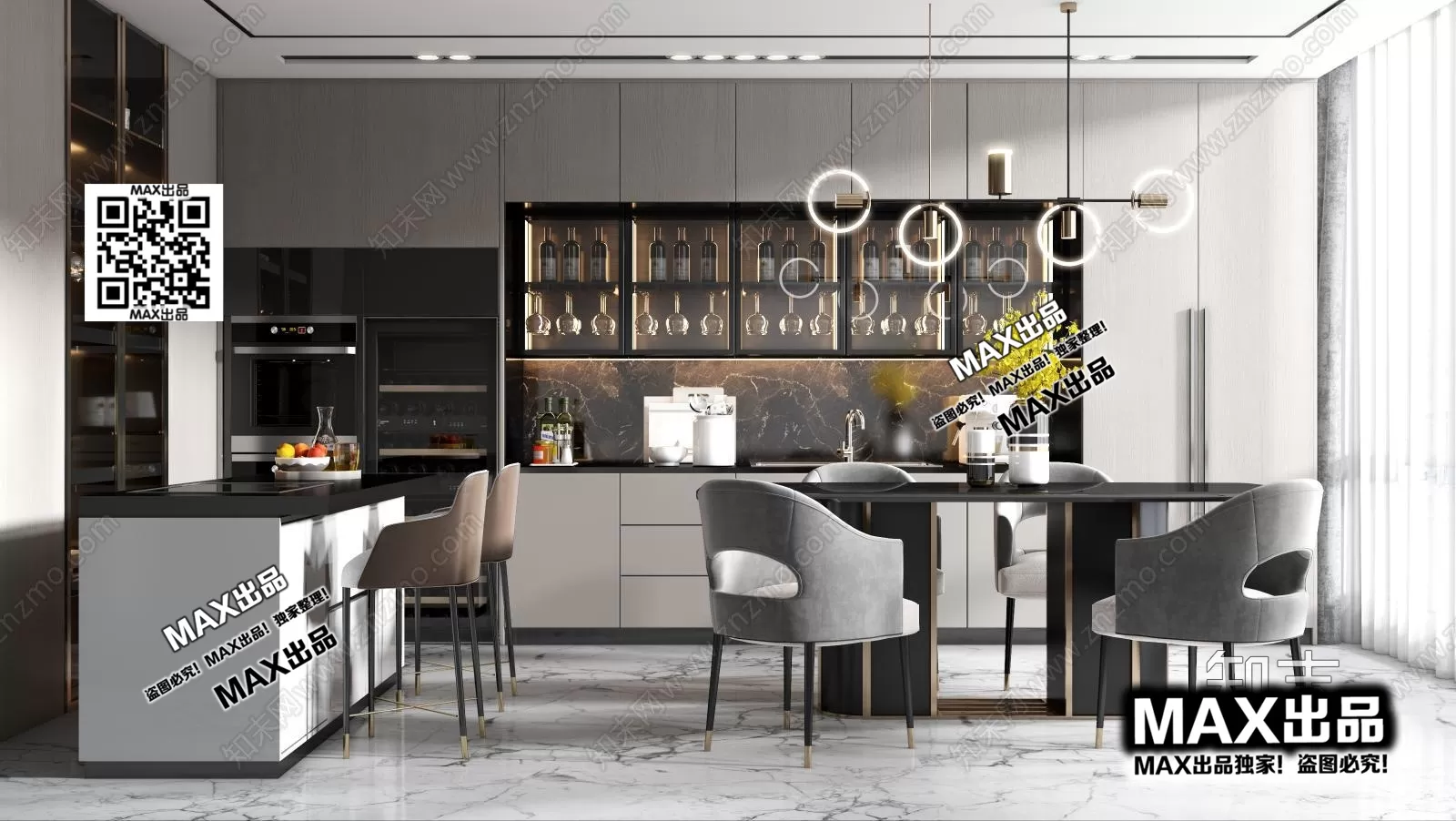 3DS MAX SCENES – LIVING ROOM – 157