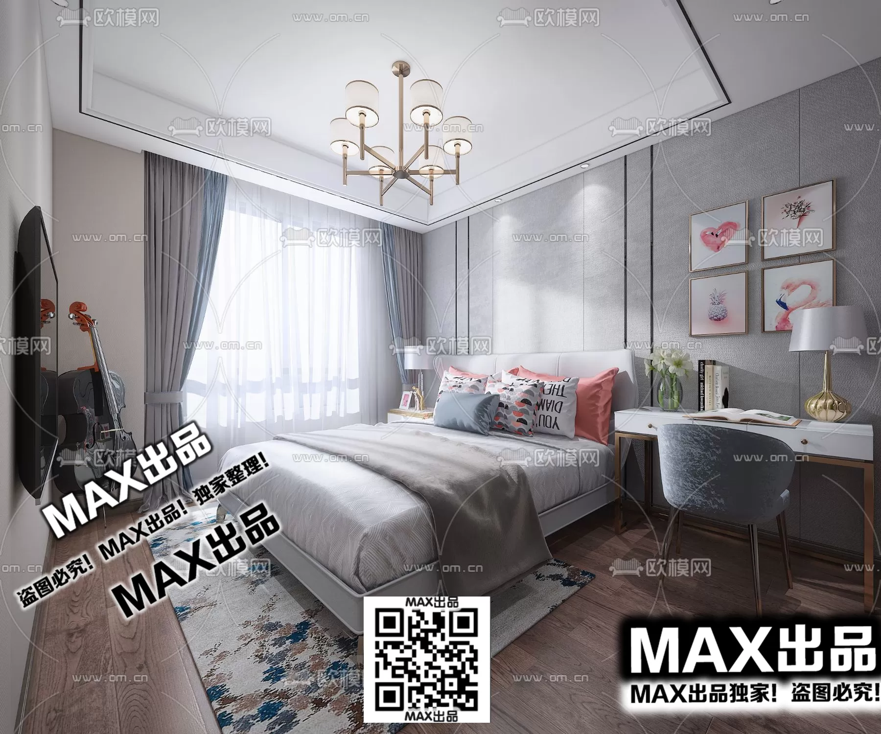 3DS MAX SCENES – LIVING ROOM – 162