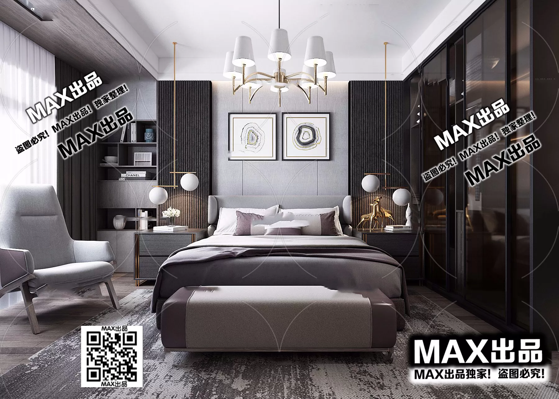 3DS MAX SCENES – LIVING ROOM – 165