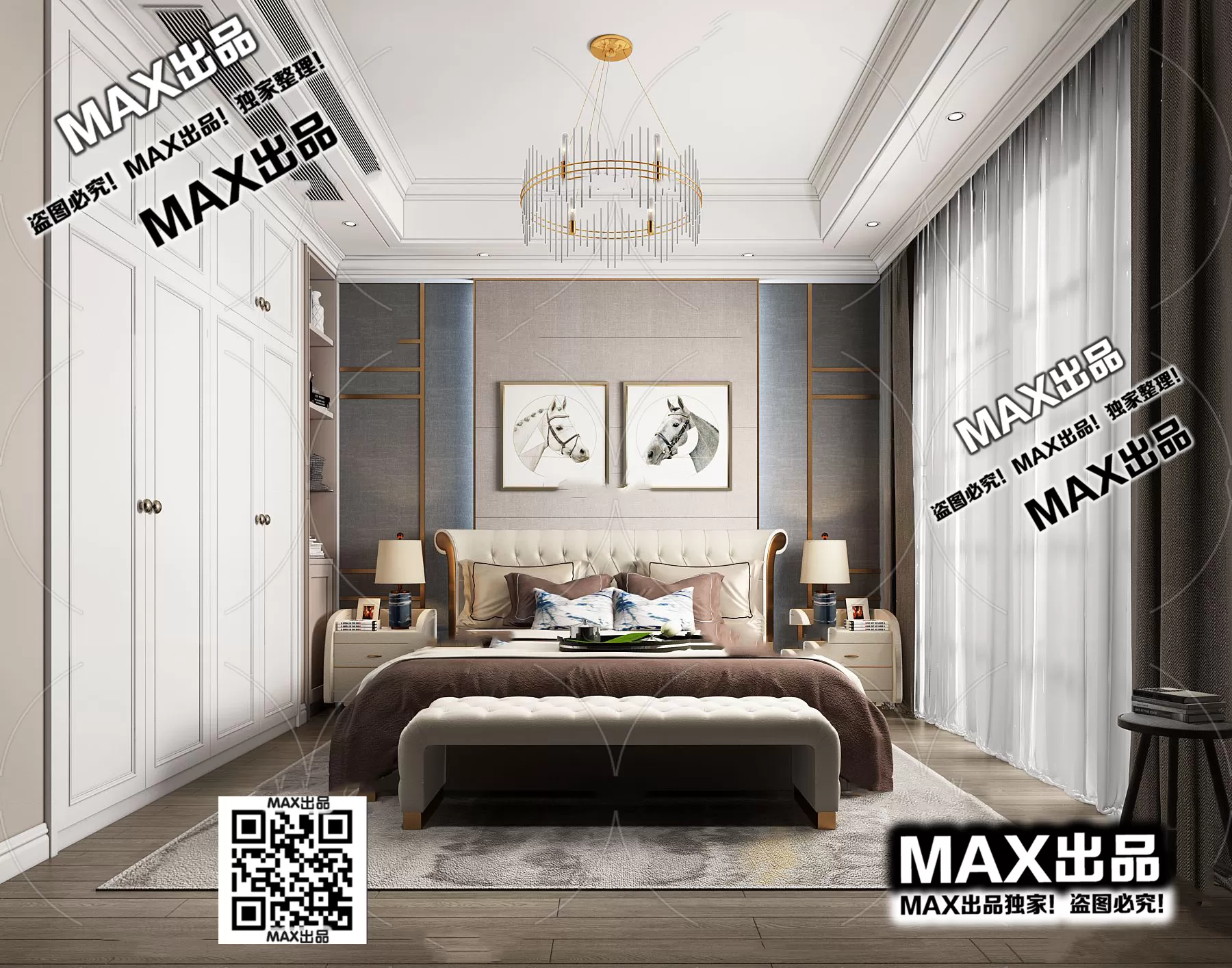3DS MAX SCENES – LIVING ROOM – 186