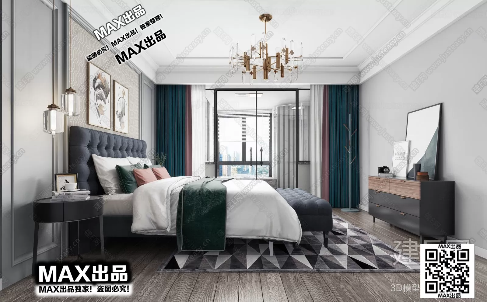 3DS MAX SCENES – LIVING ROOM – 187