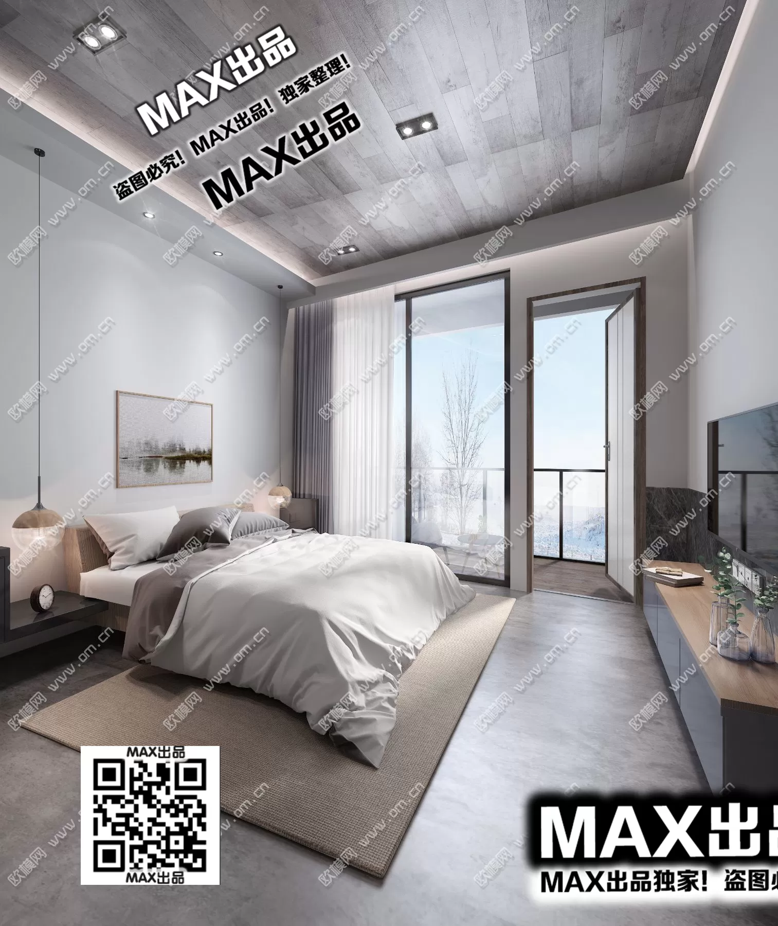 3DS MAX SCENES – LIVING ROOM – 195