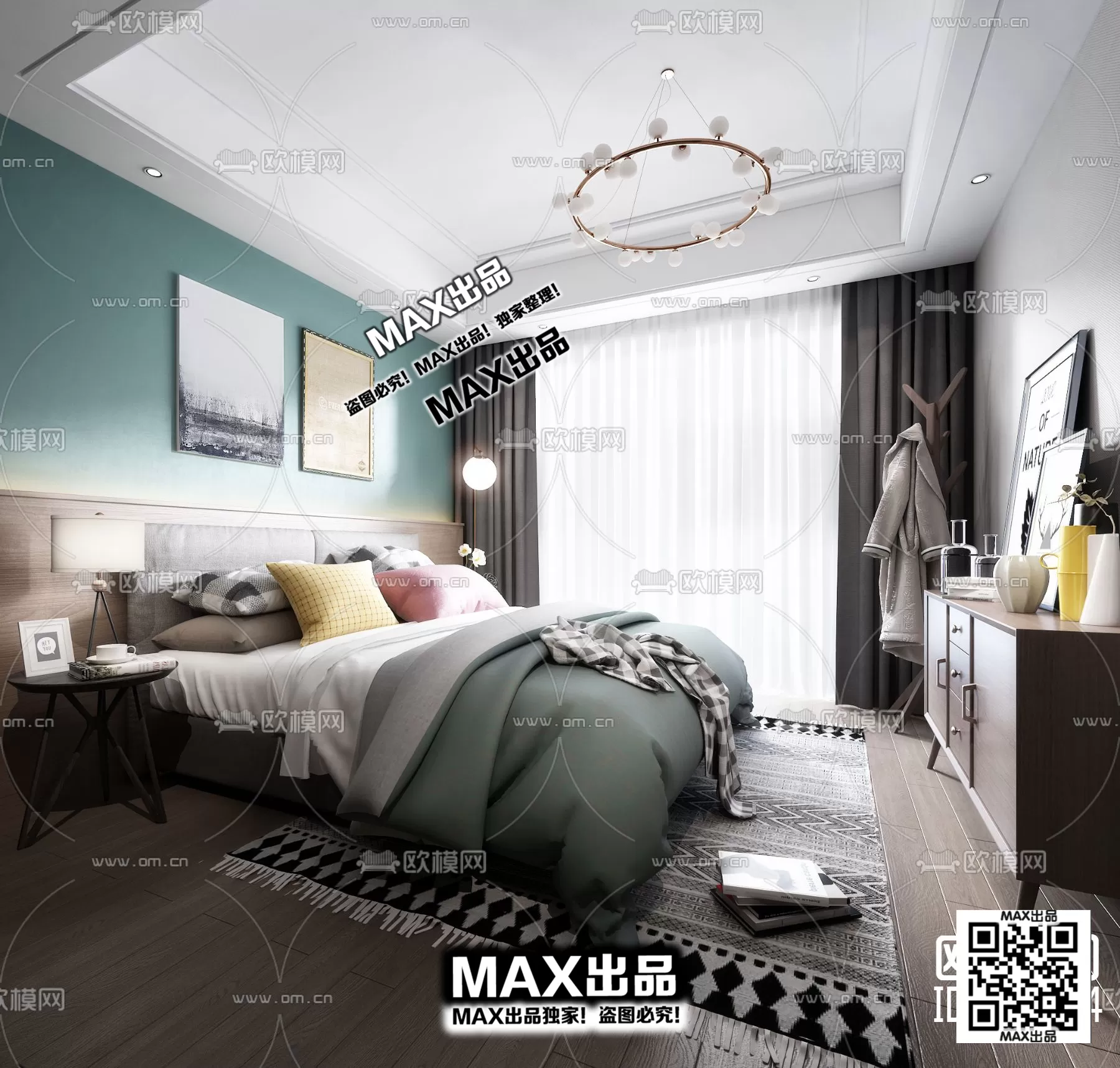 3DS MAX SCENES – LIVING ROOM – 201