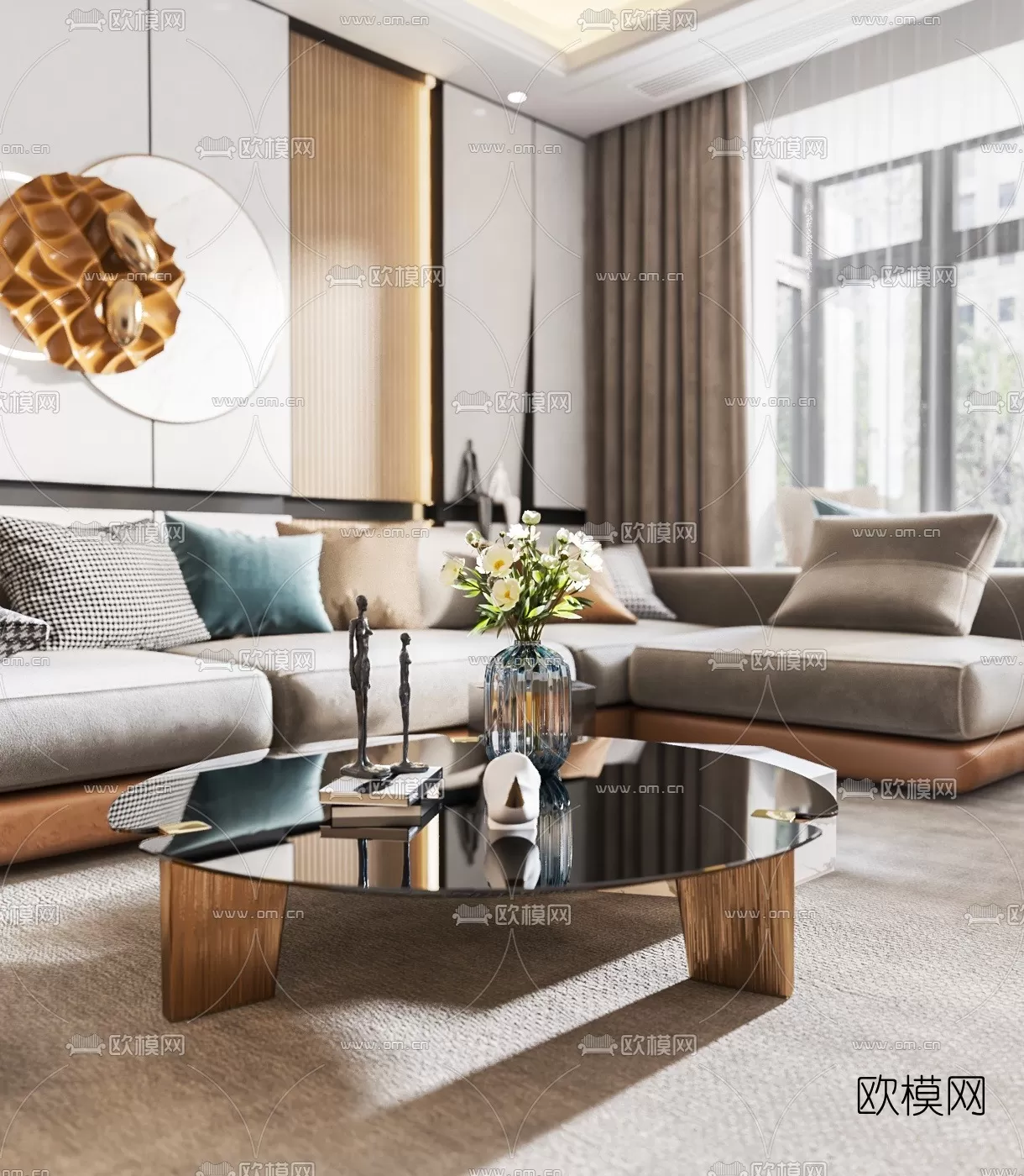 3DS MAX SCENES – LIVING ROOM – 269